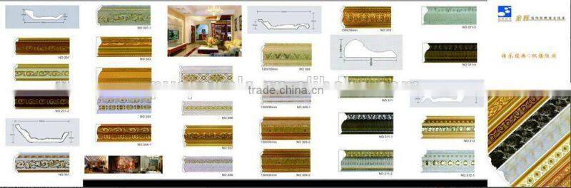 soft marble strong pvc skirting polystyrene mould ps baseboard for flooring colorful pu moulding for pvc ceiling cornice