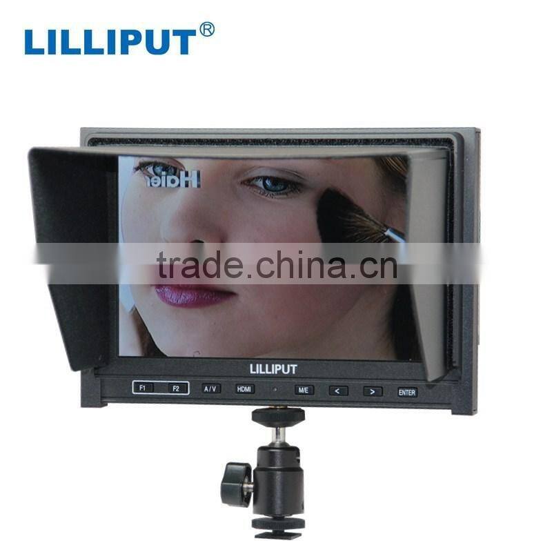 HDMI Input 7 inch Camera Field Monitor Built-in Battery , Applications Outdoor Photography