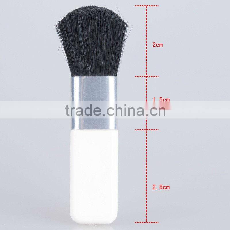 goat hair make up small contour brush