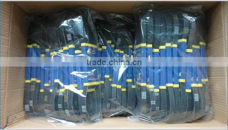 2016 CR raw cogged rubber v belts for industrial