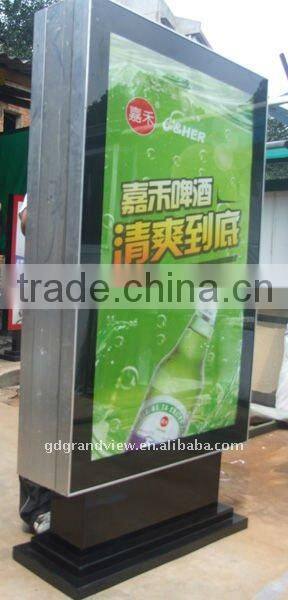 Outdoor LED scrolling poster frame display