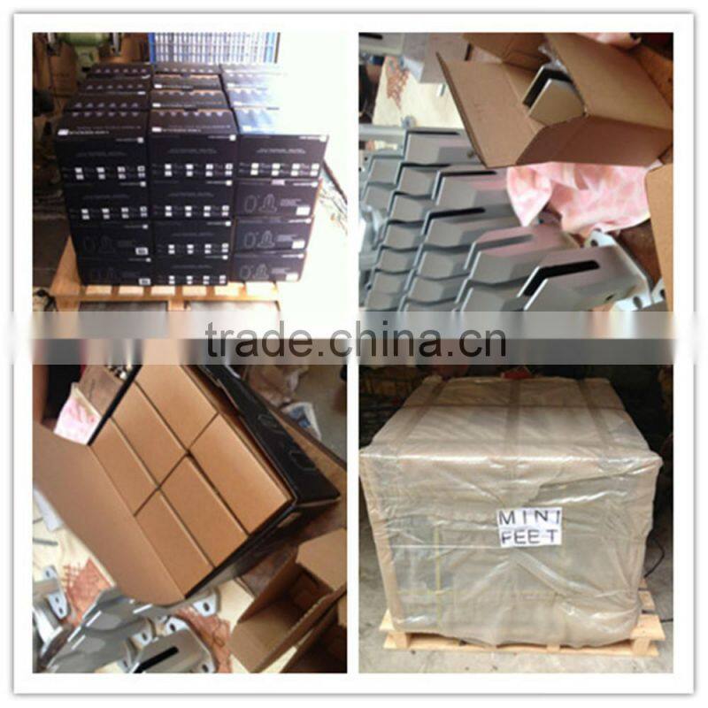 Aluminum swimming pool spigot for framless laminated glass pool fence