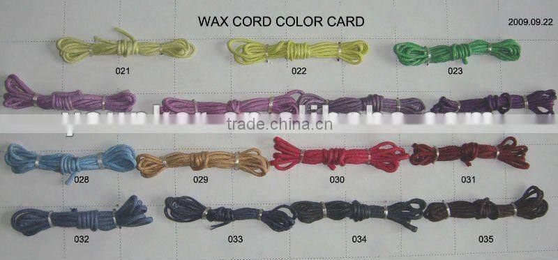 100% Cotton Wax Cord Assorted Color +Free Shipping Now!,Cord,Jewelry Wax Cord
