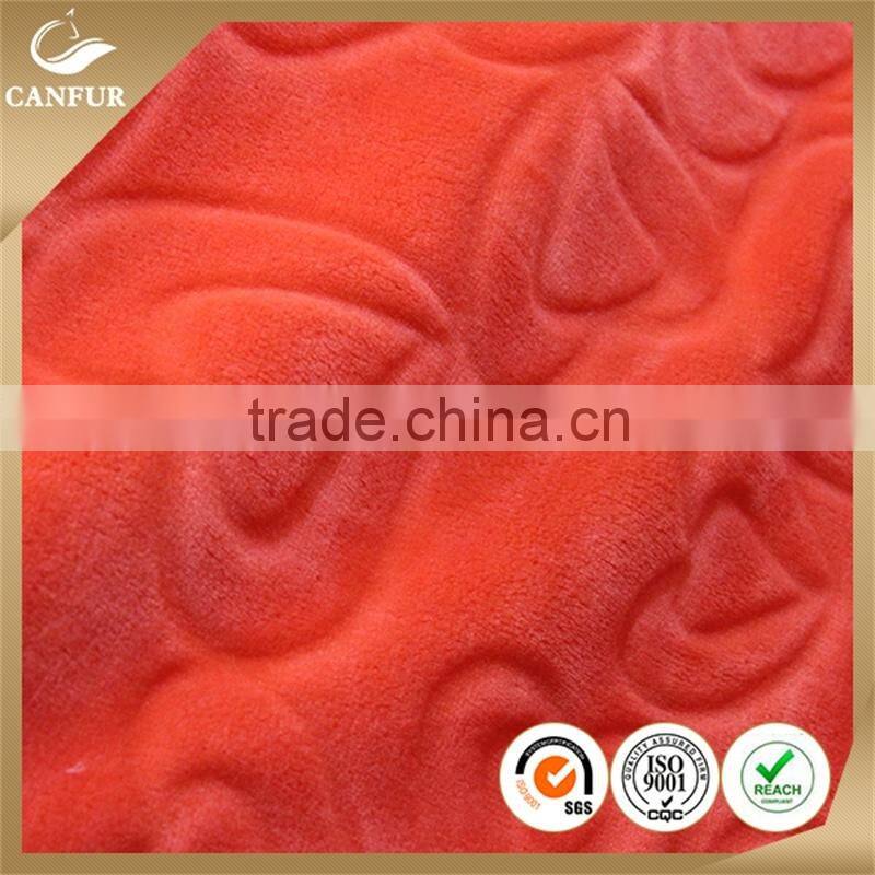 Fashion coral fleece blanket fabric