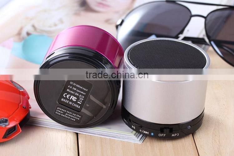 Mini Portable Bluetooth Metal Wireless speaker