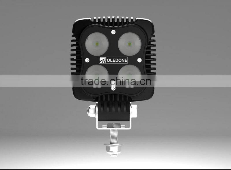 Well-Done WD-4L40 40w C-REE square led tractor work light for construction