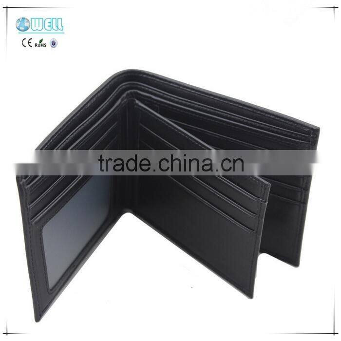 Unique quality mens wallet leather genuine wholesale purse card holder
