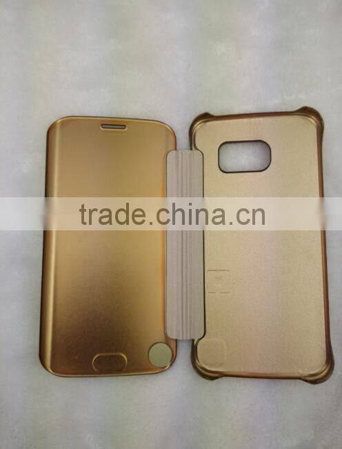 Top Grade For Samsung Note 5 Transparent Mirror View Smart Cover