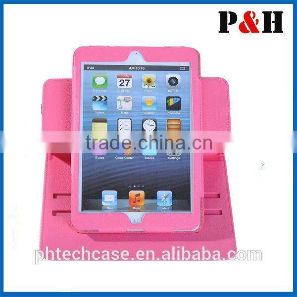 Luxury Magnetic Leather Wallet Smart Case Cover For APPLE iPad Mini