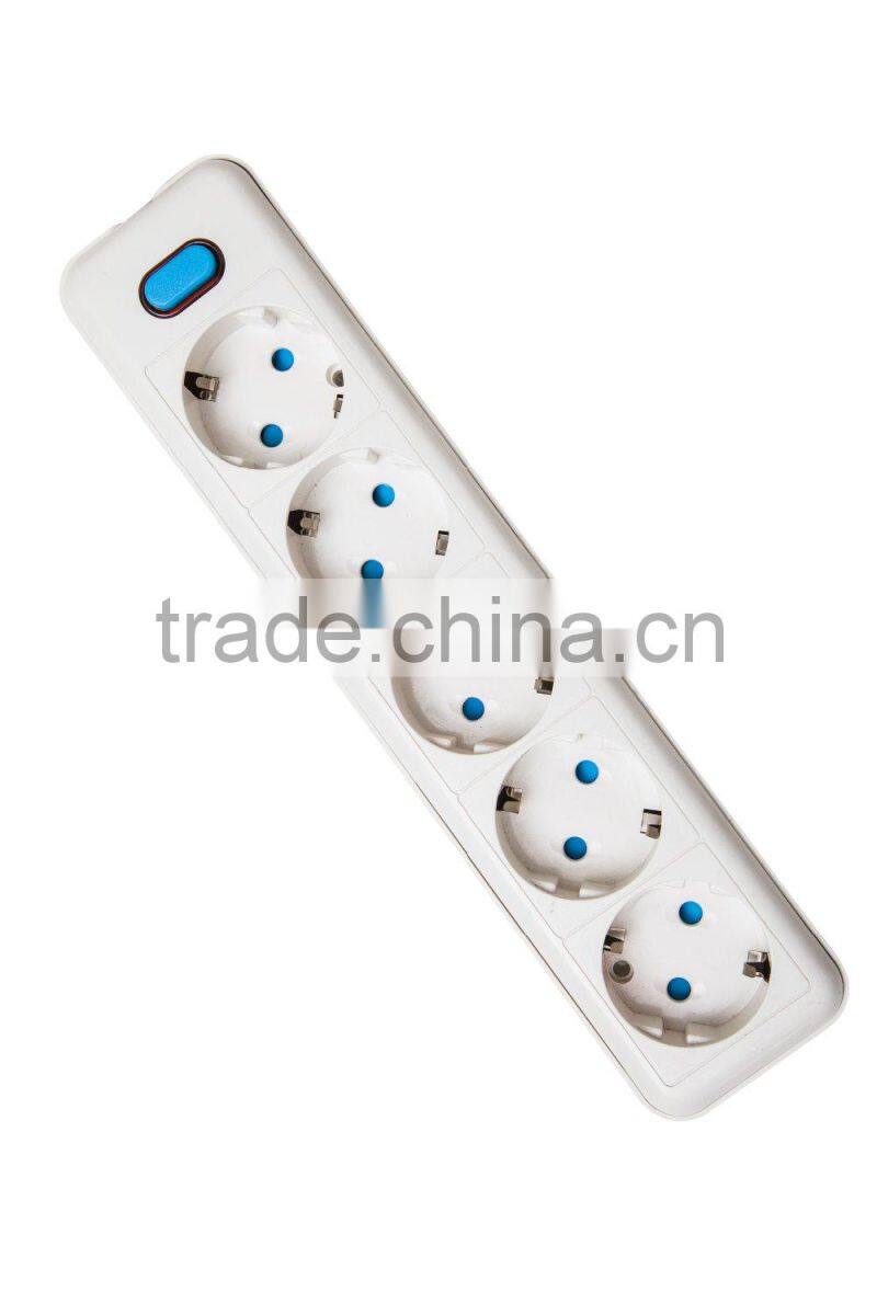 3-6 Ways 16A 220V-250V European Type Socket Outlet with USB