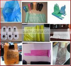 high quality white flat bag white printing plastic bags wholesales