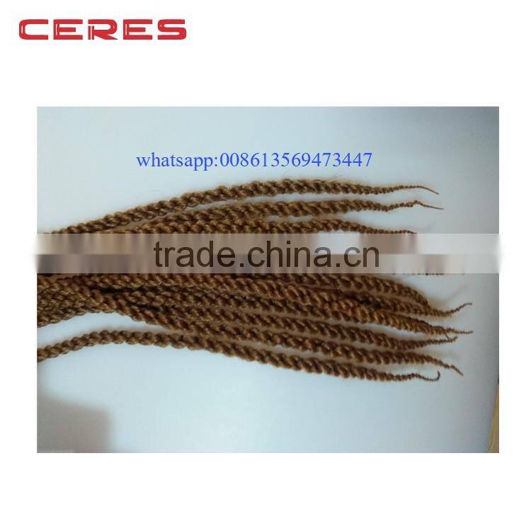 2016 Hot Sale 3D Cubic Twist Crochet Braids 22" 12strands/pack Crochet Braid Hair Extensions High Quality Braid