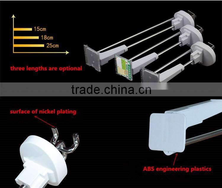 Huohua high quality slatwall security anti-theft lockig hooks