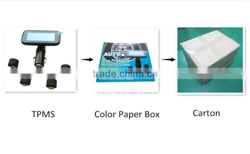 Vehicle Digital Universal External Tire Pressure Monitoring System