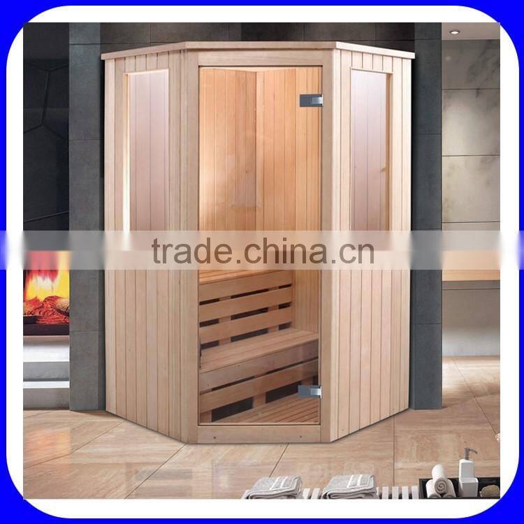 Luxury Hot Sale Red Cedar Wood Sauna Room