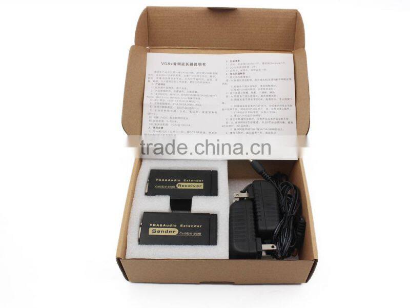 vga extender 100M VGA+Audio Extender YJS-VGA100M