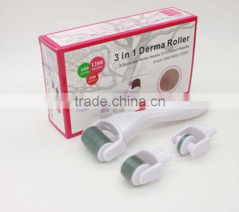 Huafu 2016! OEM factory wholesale 1200+600+180 needles kit derma roller