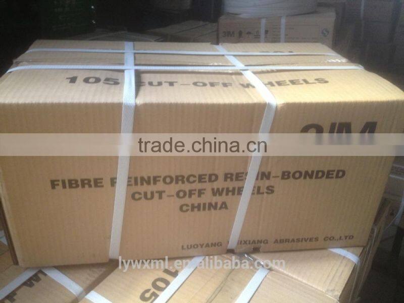 6'' resin bond grinding wheel/disc for stainless steel used