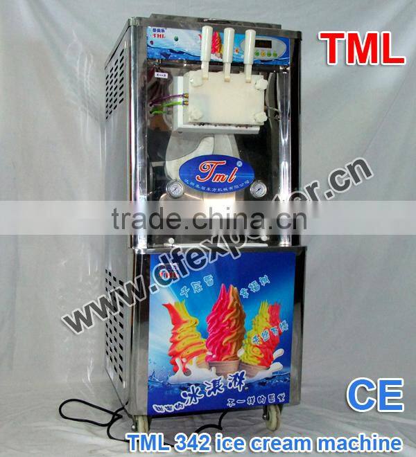 TML342 brand rainbow high quality ice cream machine