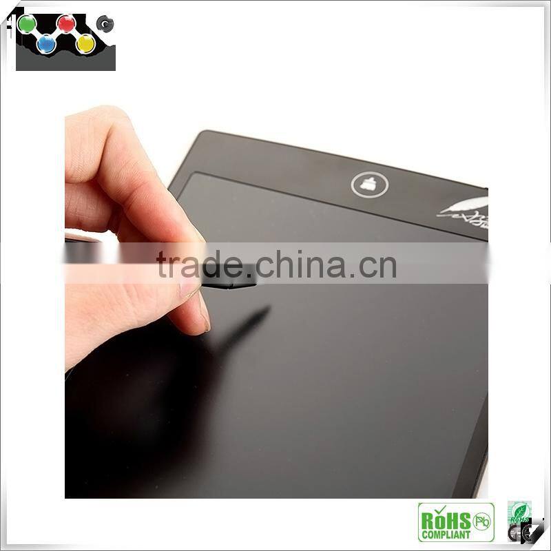 Colorful 8.5 inch paperless lcd writing tablets with black stylus pen, magic boogie board for children