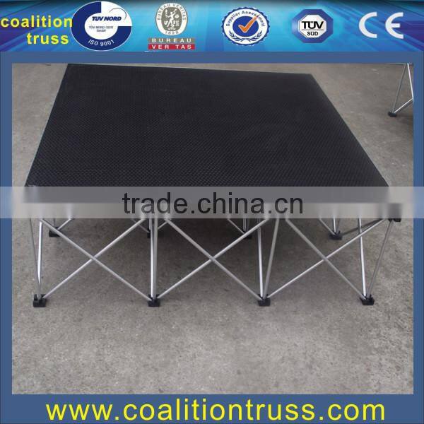 Esi Adjustable Folding Steel Stages With Stairs