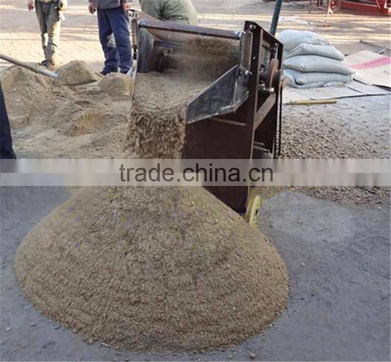 Good helper of Construction Industrial!! Small Mobile Soil Sieve for Family Use