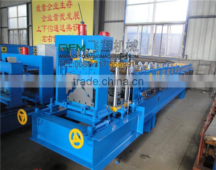 automatic ridge cap tile roll forming machine