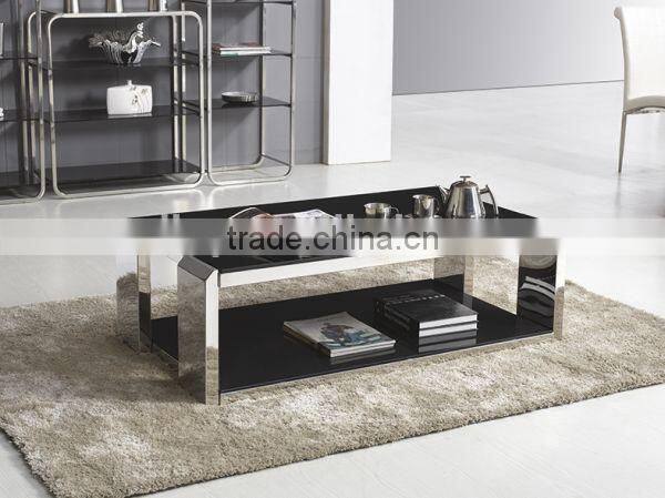New design office furniture meeting table office glass coffee table PT-T017