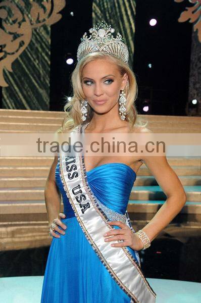 Gorgeous Triple Band Base Tiara with side combs