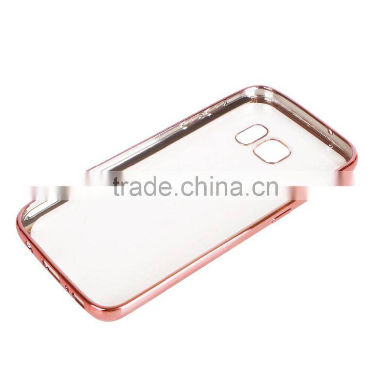 electroplating tpu phone case for samsung galaxy s6 s6edge .electroplating phone case
