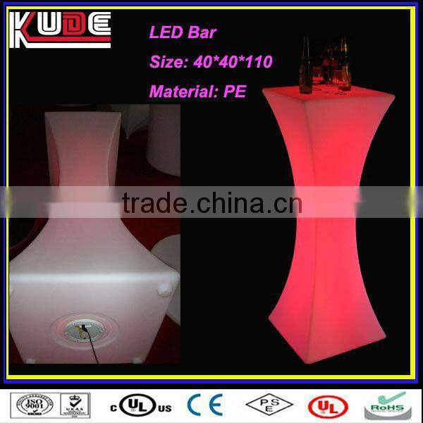 LED bar furniture/battery powered led light bar/led bar stool/led bar table