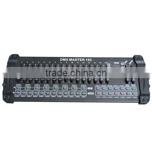 dmx disco192 led stage lighting console with 192CH controller