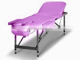 Acrofine Professional SPA massage table aluminum Shampoo Massage Bed Blue Aluminium Massage Table