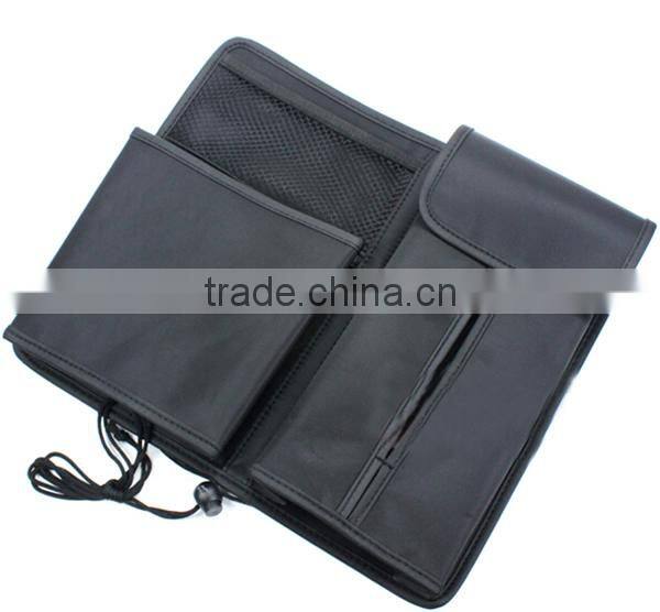 Multi Functions Black Big Volume Organiser Storage Bag For Auto Car Seat