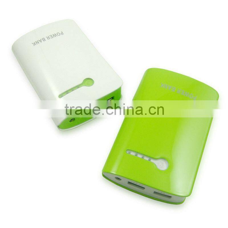 new model Power Bank 5400mah with LED flashlight