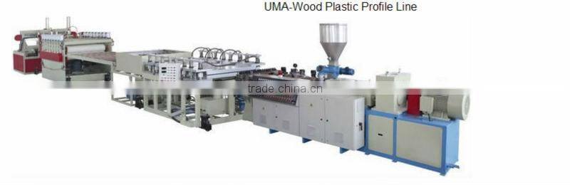 WPC profile and board production line