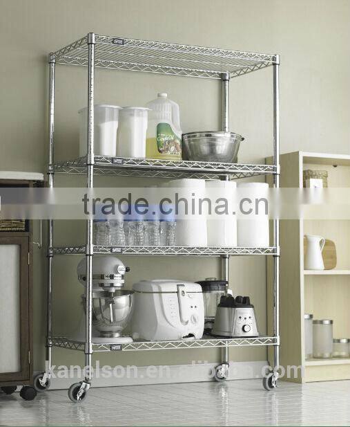NSF Heavy Duty Steel Wire Shelf in Chrome -13 Years & Export to over 60 Countries,Mainly to Japan ,USA and EU Countries