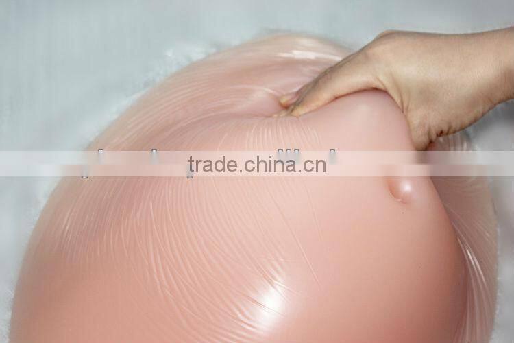 huge tummy for men pregnancy belly brown crossdresser favorite fake belly drag show silicone pregnant belly