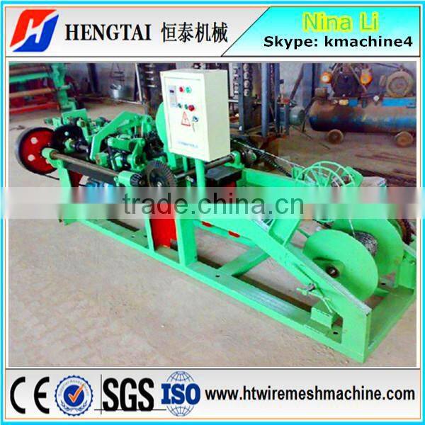 15 Years' Factory! CAB Single Twisted Barbed Wire Making Machine engineers overseas aftersales services