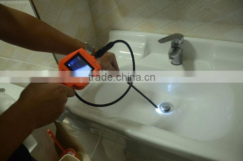 2.4inch TFT LCD pipe inspection camera support video recording