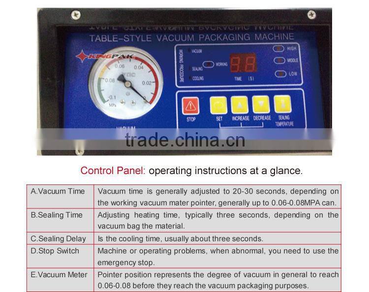 DZ260A Household Food Vacuum Packaging Machine