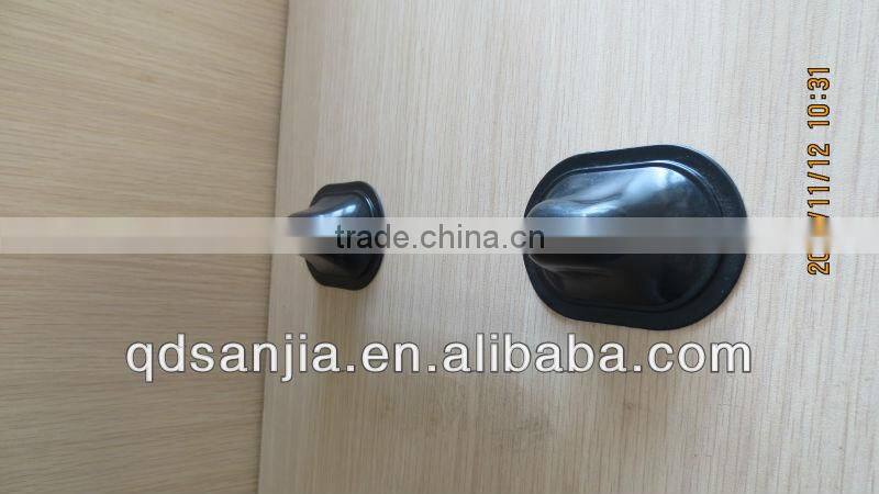 Inflatable boat accessary high quality durable PVC mould plastic fins for kayak