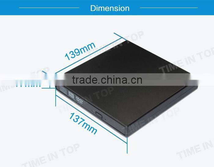 USB2.0 External SATA Tray Load DVD RW Drive, inside drive: Panasonic UJ8E1