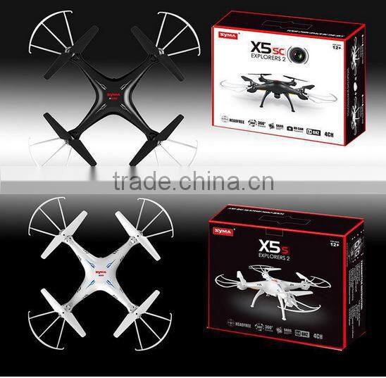 2016 best selling !!! Market New Arrival SYMA X5SC Quadcopter 2.4G 4CH 6-Axis Drone with Camera 2.0 MP Quadcopter factory price