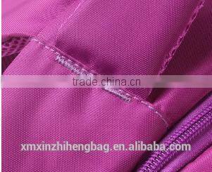 2015 fashionable convenient purple diaper bags with strong practicality