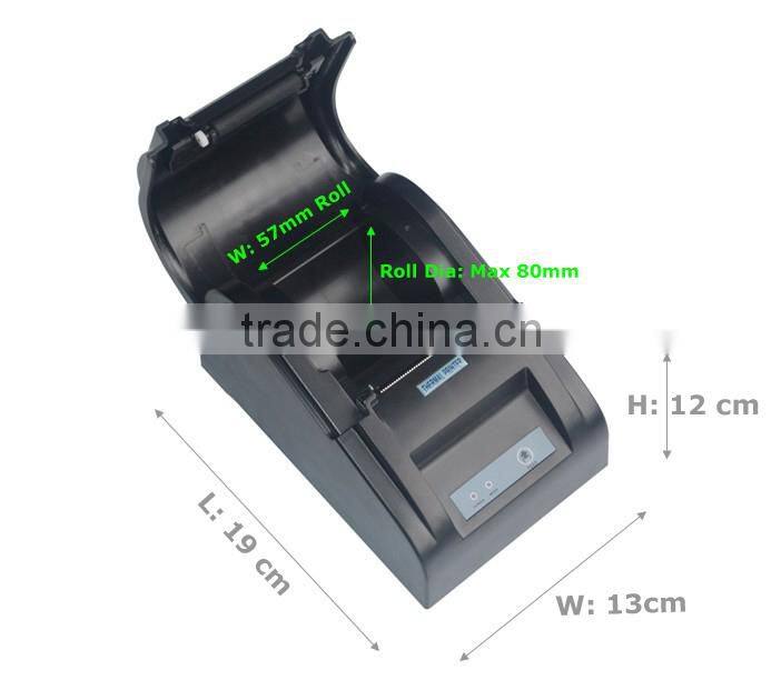 58mm POS Thermal Printer with USB Interface (BP5890D Bill Receipt Printer)