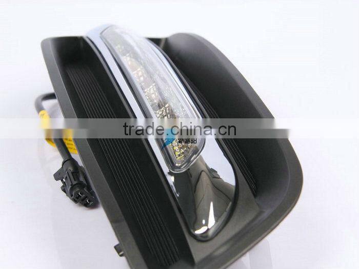Cheap CAR-Specific LED daytime running light For teana 2008,LED DRL with turn signals Excellent auto led drl light 12V