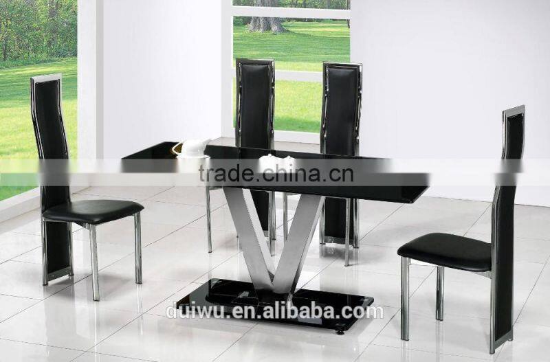 2016 ultra modern home furniture 201brushed stainless steel dining table