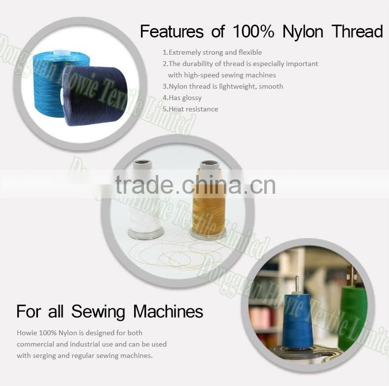 Nylon66 High tenacity twisted yarn 210D polyamide 66 yarn, nylon yarn