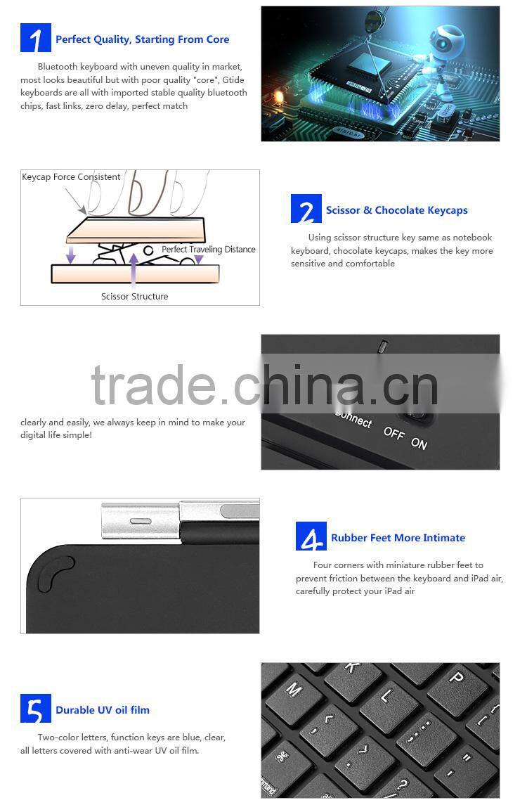 KB658 keyboard bluetooth for tablet ipad air is a ultra mini usb keyboard KB658 can not use keyboard drawer